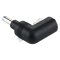   E137 DC adapter 90°-os.  DC dugó 5,5 X 2,1-DC aljzat 5,5x2,1.
