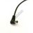 E138 5,5/2,1/11mm 90° DC dugóval szerelt kábel.