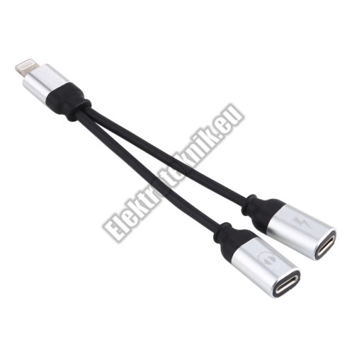 E144 iPhone Lightning elosztó kábel.