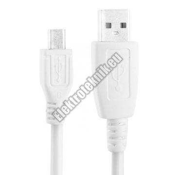 E160WH Micro USB kábel 1m 