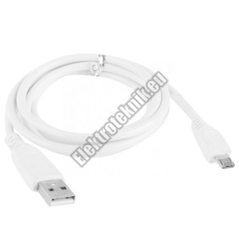 E160WH Micro USB kábel 1m 
