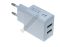 E169 Hálózati USB töltő, 3,4A