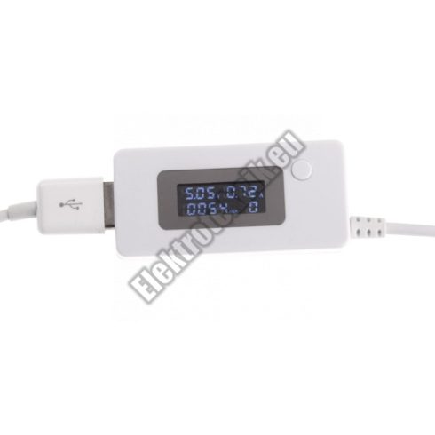 E210 LCD USB teljesítmény kapacitás tesztelő.