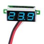  E226BL Mini digitális feszültségmérő kék 2.5-30V (2 vezetékes)