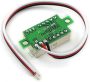 E227BL Mini digitális feszültségmérő kék 3.2-30V (3 vezetékes)