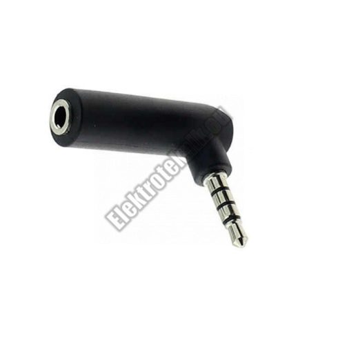 E237 JACK adapter 90°-os  4 polusú.
