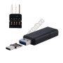 E242 OTG Adapter USB-C dugó - USB A dugóba illeszthető dugó 