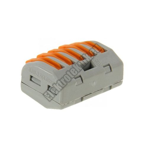 E247-5 Oldható vezeték összekötő 5pólusú. 