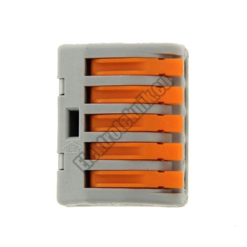 E247-5 Oldható vezeték összekötő 5pólusú. 