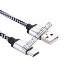 E251SI Harisnyázott USB-C kábel 