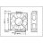 FD8025 12V Ventilátor 80x80x25