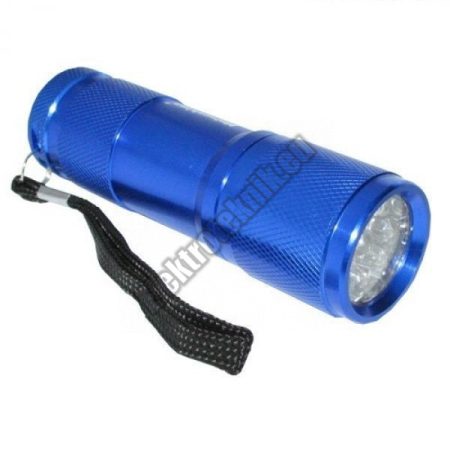 MAT-LR03-BL led lámpa 9 ledes kék