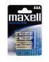 MAXEU-LR03-B4 Maxell Alkaline elem AAA 