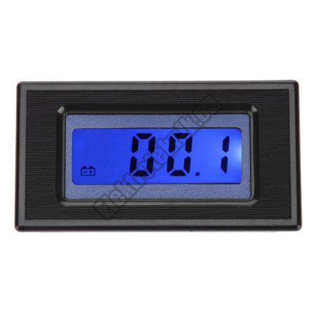 PM-435 DC feszültségmérő panelműszer.