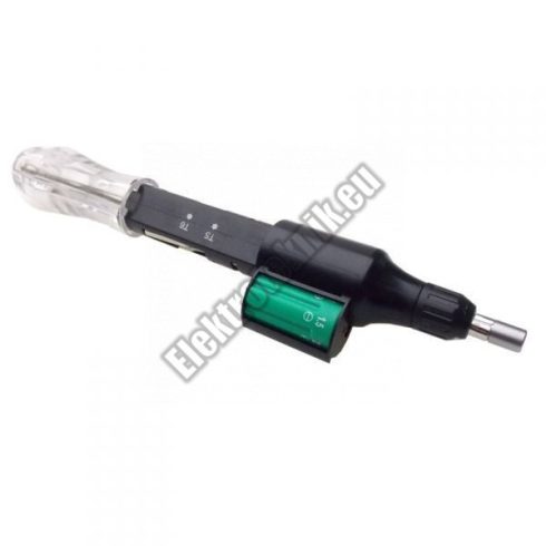 SD-9810A Racsnis csavarhúzó 10db betéttel