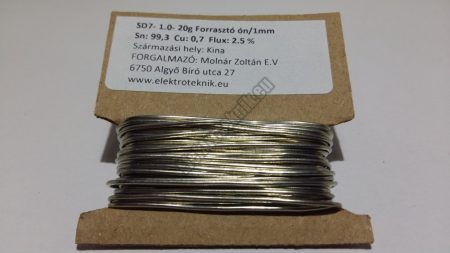SD7-1.0-20g Forrasztó ón