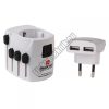 SKR05 Nemzetközi ->Európai+ USB átalakító adapter