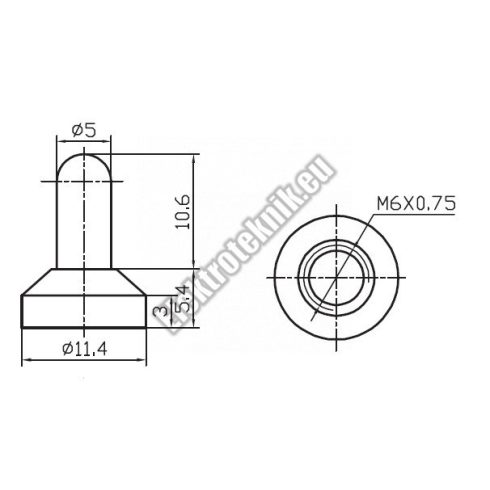 WPC-04 Kapcsolóra vízmentes sapka
