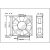 XD12038AC 220-240V ventilátor 120x120x38mm
