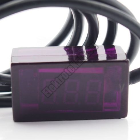 XL3DCJV12V Feszültség mérő  DC0-99,9V    DC12V